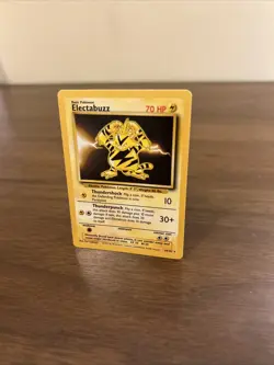 Pokemon TCG Electabuzz Base Set Unlimited Rare Card 20/102 - Image 2