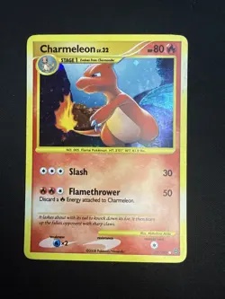 Pokemon TCG Charmeleon 102/100 - Secret Rare - Stormfront - Holo Card MP - Image 2