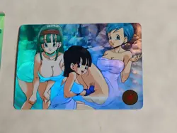 2 SEXY WAIFU DRAGON BALL Z ACG HOLOFOIL Cards - Image 3