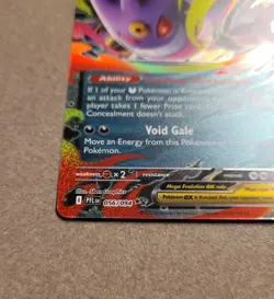 Pokemon TCG Mega Gengar Ex 056/094 Mega Battle Card - Image 2