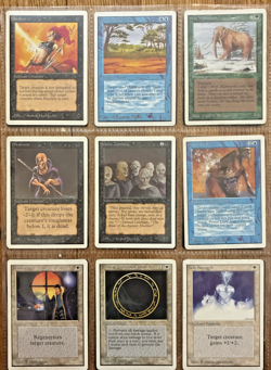 125 Vintage Magic the Gathering Card Lot Alpha Beta Unlimited Legends R/U/C more - Image 3