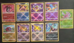 Pokemon TCG Radiant LOT - x9 Cards Total - SWSH Radiant Rares NM/M - Image 1