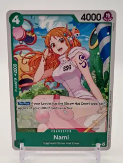 Nami P-102 P Promo Card Set 2025 ENGLISH NM One Piece - Image 1