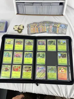 Pokemon Destined Rivals Set Lot Of Cards with Card Shield - Read Description - Image 3