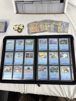 Pokemon Destined Rivals Set Lot Of Cards with Card Shield - Read Description - Image 5