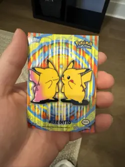 Pokemon Topps 2000 TV Animation Series 2 Stick-Ons #132 Ditto Card 5 of 10 - Image 1