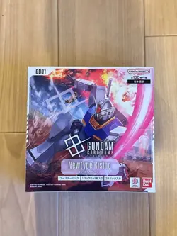 Sealed Newtype Rising Booster Box GD01 Gundam Card Game New - Image 1