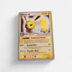 Jolteon ex 109/113 WORLD CHAMPIONSHIP 2006 (Jimmy Ballard) Pokemon Card - Image 2