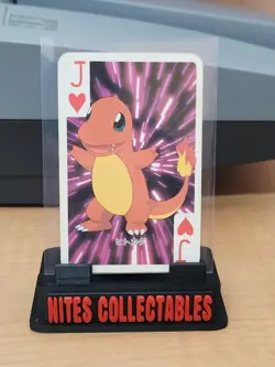 Charmander Jack Of Hearts Televi-kun Playing Card - Image 1