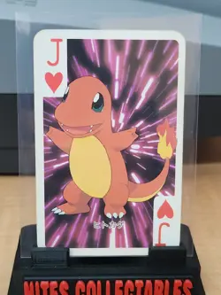 Charmander Jack Of Hearts Televi-kun Playing Card - Image 2