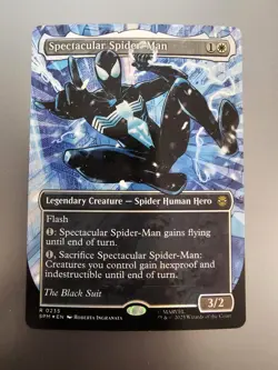 MTG Spider-Man #235 Spectacular Spider-Man Textured Foil - NM/M - Image 1