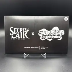 MTG Secret Lair: SpongeBob SquarePants Internet Sensation Sealed FOIL NEW - Image 1