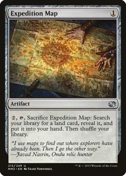 MTG Expedition Map - 213 / English / Moderately Played - Image 1