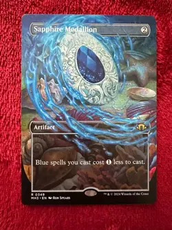 [Borderless,Non-Foil] Emerald, Pearl, & Sapphire Medallion (MH3) [NM x3] - Image 3