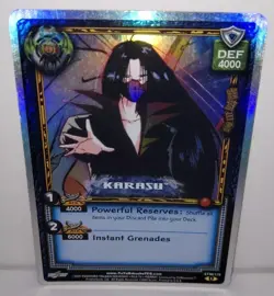 Yu Yu Hakusho TCG Ghost Files ST40/176 Karasu 1st Edition Foil Card 2003 176 - Image 2