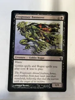 Frogtosser Banneret - Morningtide - Magic the Gathering MTG - Image 1