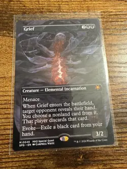 MTG Magic The Gathering SHOWCASE Grief - Image 1