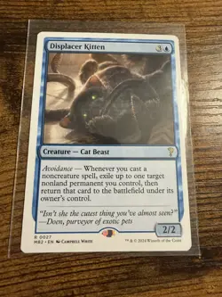 MTG Magic The Gathering Displacer Kitten - Image 1