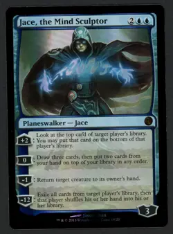 ***FOIL Jace, the Mind Sculptor FTV Promo MTG From the Vault 20 Magic Kid Icarus - Image 1