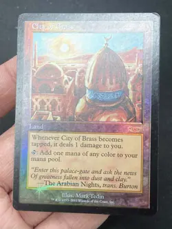 ***FOIL City of Brass DCI Junior Series Promo (Edge Crease)*** MTG Kid Icarus - Image 3