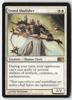 MTG - Grand Abolisher #19 - Regular - M12 Magic 2012 - Image 1