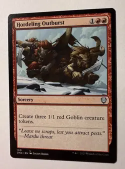 Hordeling Outburst #100 (NM) Phyrexia All Will Be One ONC Magic MTG - Image 1