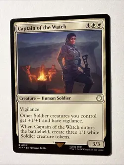 Captain of the Watch - Fallout PIP - Rare - MTG Magic NM - Image 1