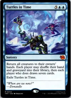 Turtles in Time M Teenage Mutant Ninja Turtles 55 NM - Image 1