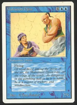 ***Unlimited Mahamoti Djinn*** MTG Unlimited Magic Kid Icarus - Image 1