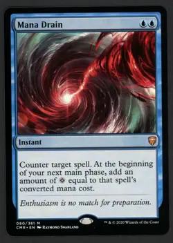 ***Mana Drain*** MTG Commander Magic Kid Icarus - Image 1