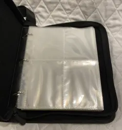 Pokemon Pickachu Lightning Bolt Card Binder Double Sided Holds 400+ /60 Sleeves - Image 3