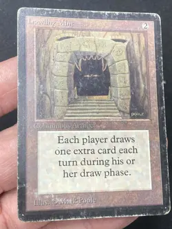 ***Beta Howling Mine*** MTG Beta Magic Kid Icarus - Image 3