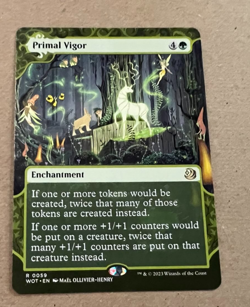 Primal Vigor - Wilds of Eldraine - Enchanting Tales - MTG - Magic the Gathering - Image 2