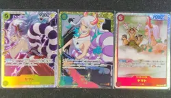 One Piece Card Game Yamato (OP01-121)(OP02-006)(OP04-112) SEC SR Japan - Image 1