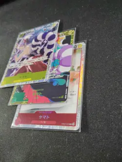 One Piece Card Game Yamato (OP01-121)(OP02-006)(OP04-112) SEC SR Japan - Image 4