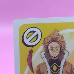 Hawks/ My Hero Academia Card Game UNO Japanese Toei Anime Rare YE a - Image 3