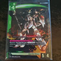 Gundam Card Game Newtype Rising Gundam Deathscythe GD01-025 LR Holo Foil - Image 1