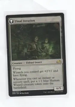 Docent of Perfection / Final Iteration Eldritch Moon mtg magic the gathering - Image 1