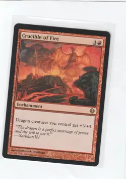 Crucible of Fire Shards of Alara Mtg Magic the Gathering - Image 1