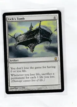 ​Lich's Tomb Darksteel mtg magic the gathering - Image 1