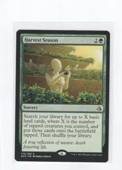 Harvest Season Amonkhet mtg magic the gathering - Image 1