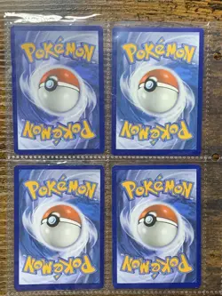 Lot 4x Official Pokemon Cards, Moltres, Articuno, Ho-Oh and Zapdos Legendary - Image 2