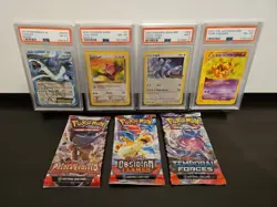 Pokemon Graded Card + Booster Pack - Amazing Gift - Free Tracked Postage - Image 1