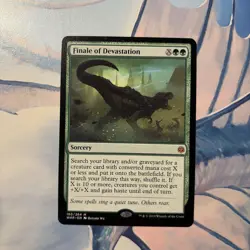 WotC MTG War of the Spark Finale of Devastation (MR) NM Card x1 - Image 1