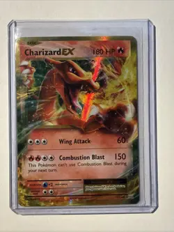 Pokemon TCG Charizard EX 12/108 XY Evolutions Ultra Rare Holo Card - Image 1