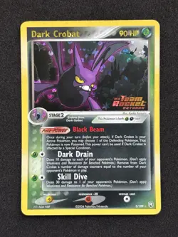 Dark Crobat 3/109 Groudon 14/106 Venusaur 28/100 Reverse Holo Card Lot - Image 3