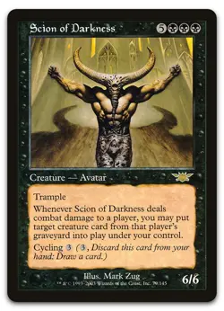 Scion of Darkness #79 (NM) Legions LGN Magic MTG - Image 1