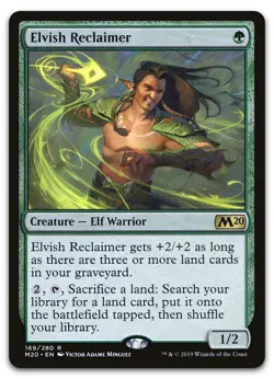Elvish Reclaimer #169 (NM) Core Set 2020 M20 Magic MTG - Image 1