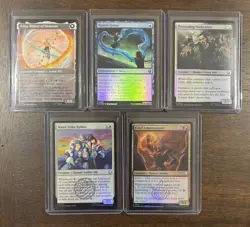 MTG Avatar The Last Airbender FOIL Card Lot + Aang Universes Beyond Magic TCG - Image 1