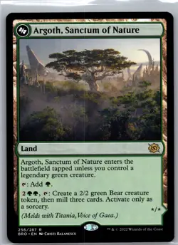 Argoth, Sanctum of Nature R The Brothers' War 256 NM Normal - Image 1